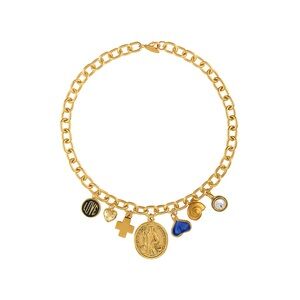 Logan Tay St Benedict Charm Necklace